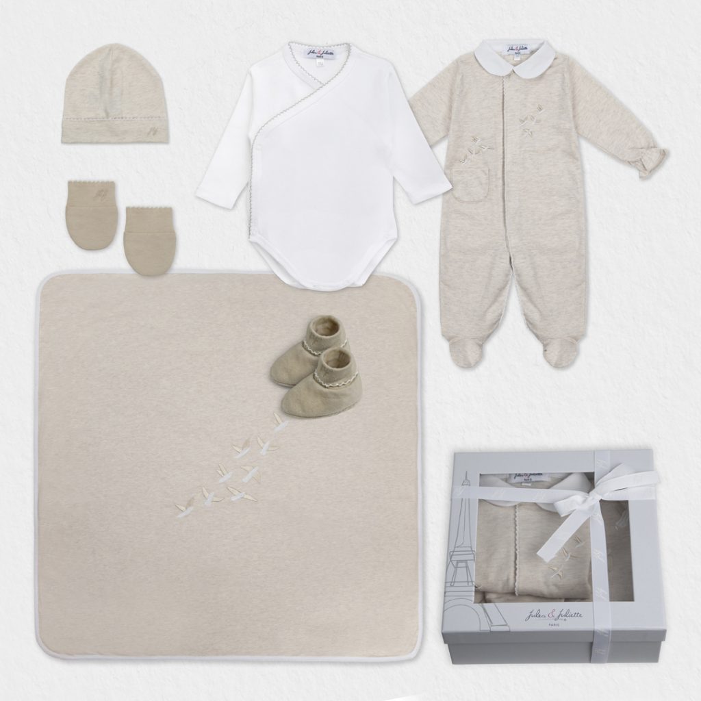 FIRST 24H FLIGHTY BABY SET - GIFT BOX + 6 PCS