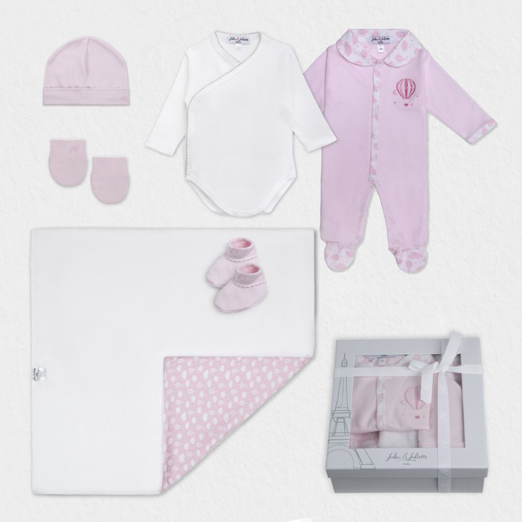 FIRST 24H CHARLIE BABY SET - GIFT BOX + 6 PCS