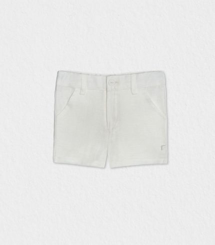 Baby boy linen shorts, soft and breathable fabric, ideal for summer comfort and style.