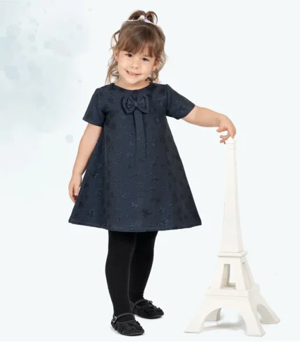 jacquard baby dress