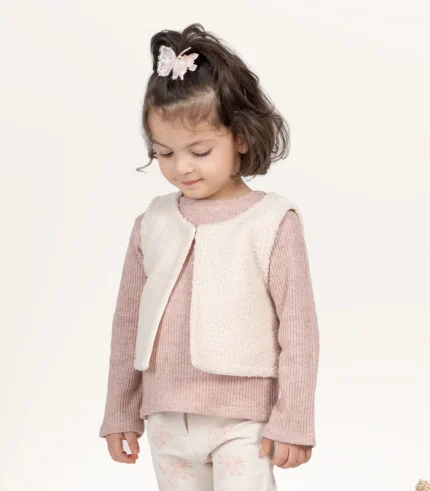 baby girl gilet