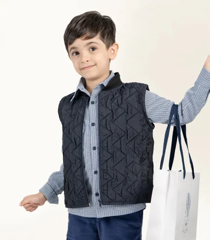 boy sleeveless vest