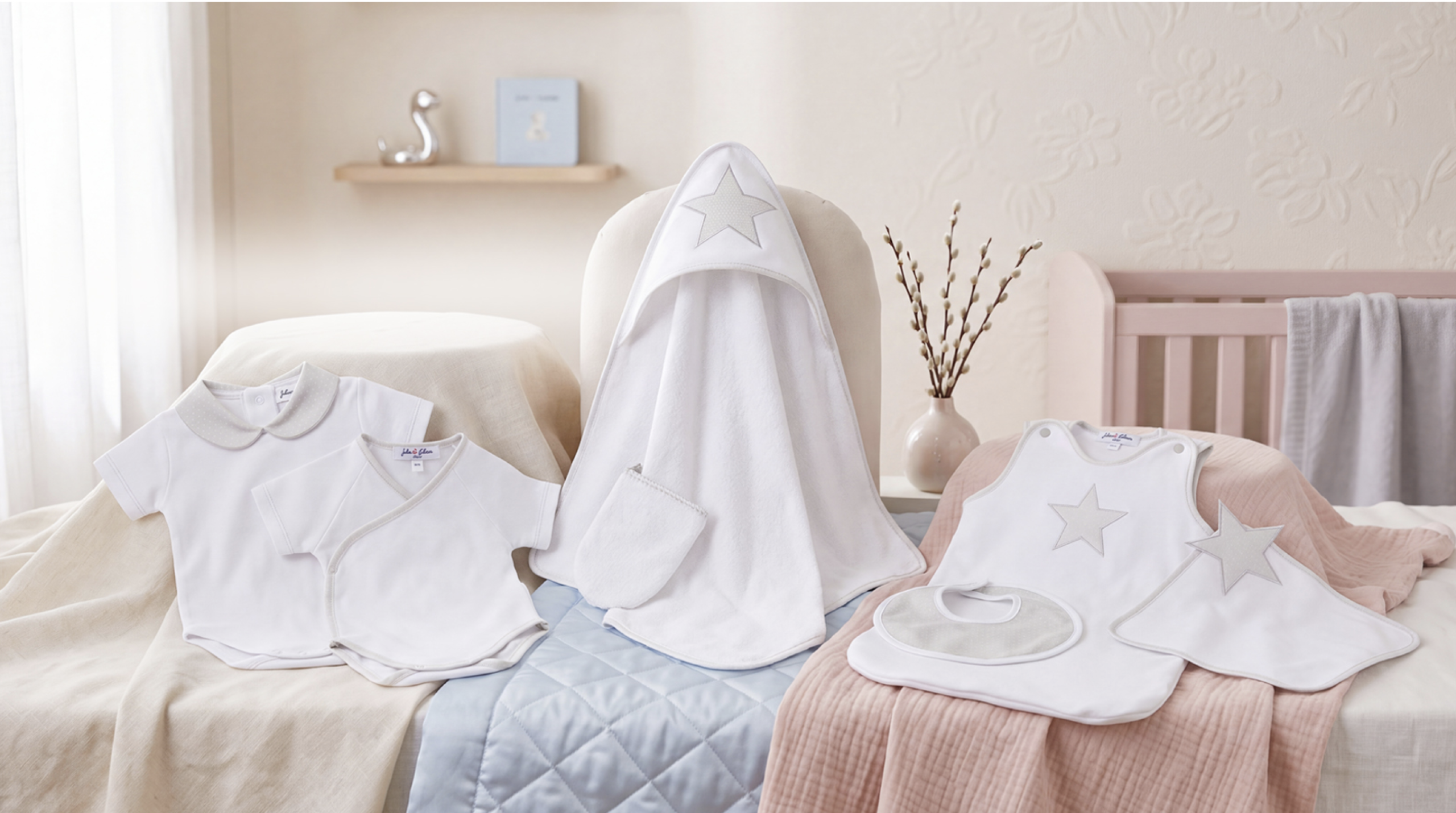 Organic cotton baby essentials by Jules & Juliette